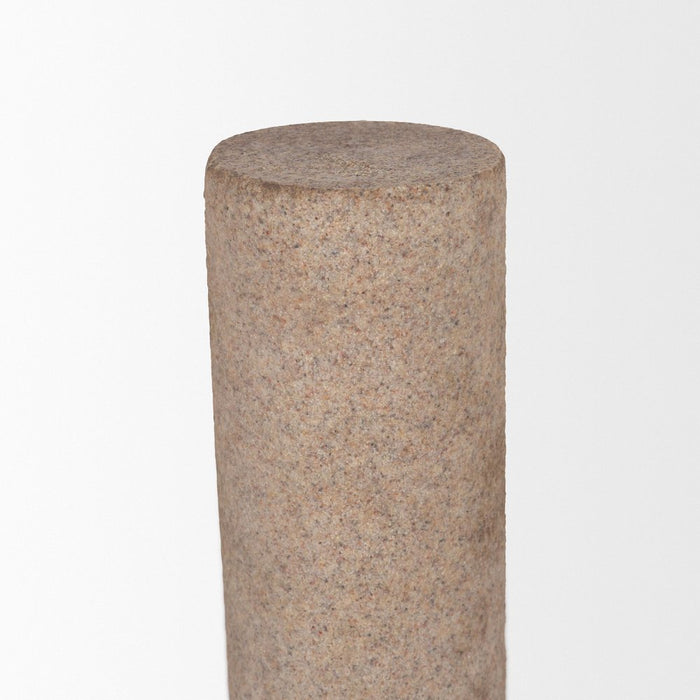 10" Beige Resin Decorative Wall Sculpture