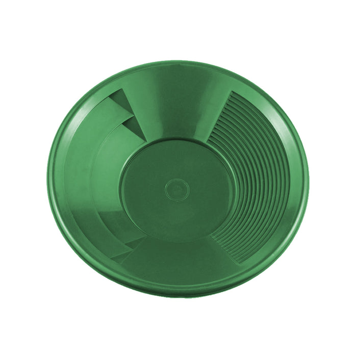 Dual Riffle Gold Pan | Green Riffle Pan | Detector Warehouse