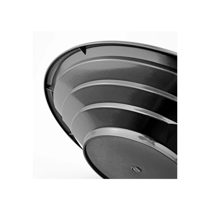 Black Riffle Pan | Dual Riffle Gold Pan | Detector Warehouse
