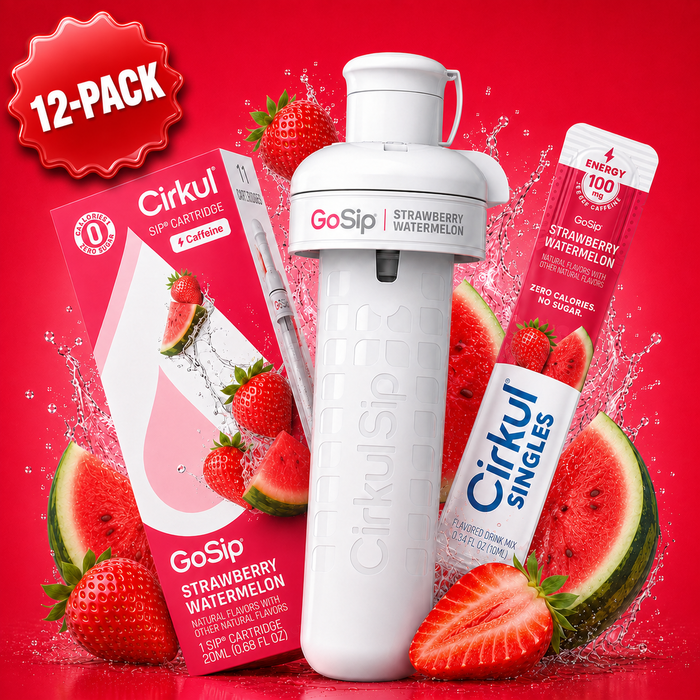 12 Pack GoSip Strawberry Watermelon