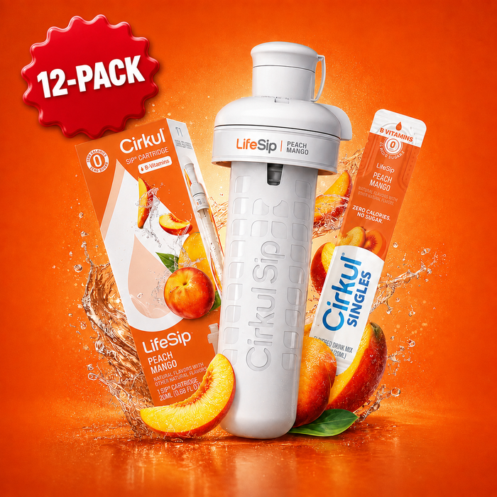 12 Pack LifeSip Peach Mango