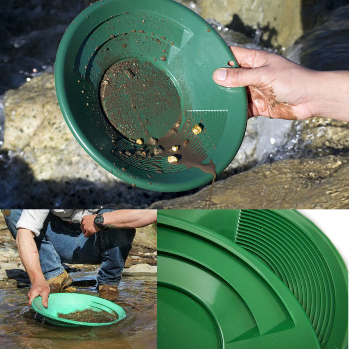 11 Piece Gold Pan Kit | Deluxe Gold Pan | Detector Warehouse
