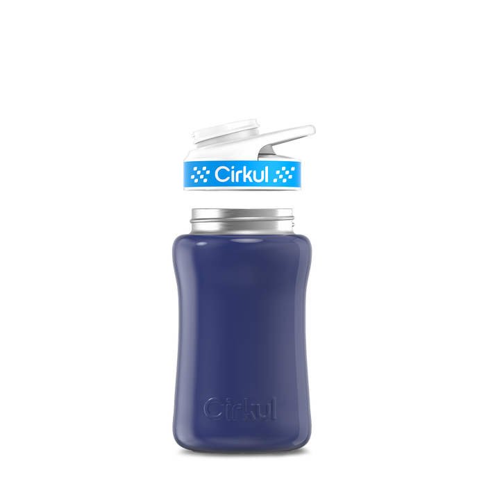 12oz. Stainless Steel Bottle & Comfort Grip Lid