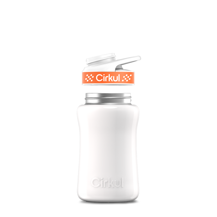 White / Orange