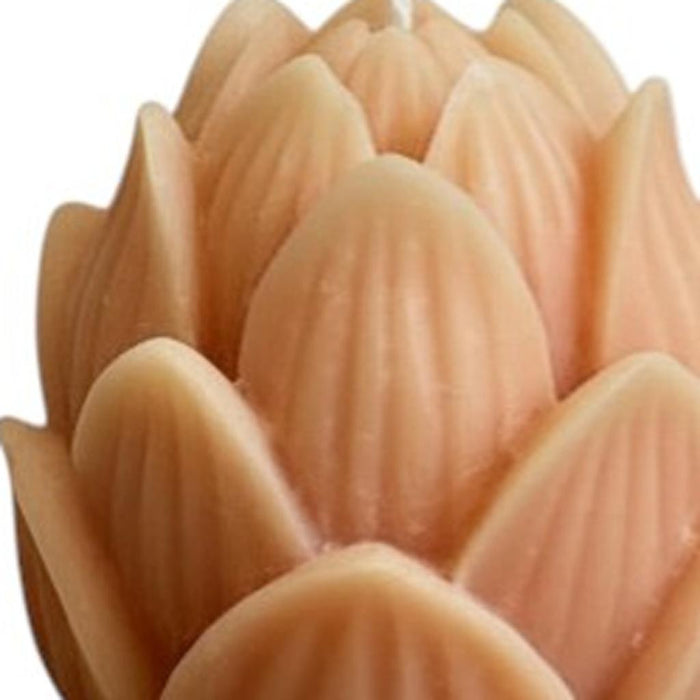 2" Orange French Market Scented Dimensional Flower Candle