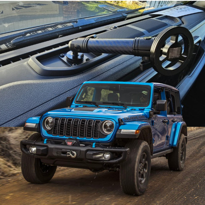 2024+ Jeep Wrangler JL / Gladiator & 2024-2025 Wrangler 4xe Phone Holder Dash Mount