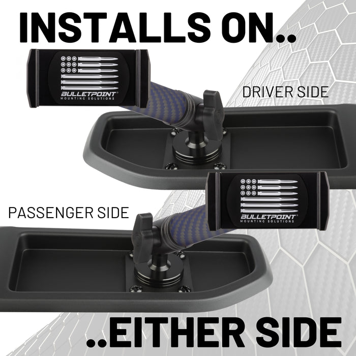 2024+ Jeep Wrangler JL / Gladiator & 2024-2025 Wrangler 4xe Phone Holder Dash Mount