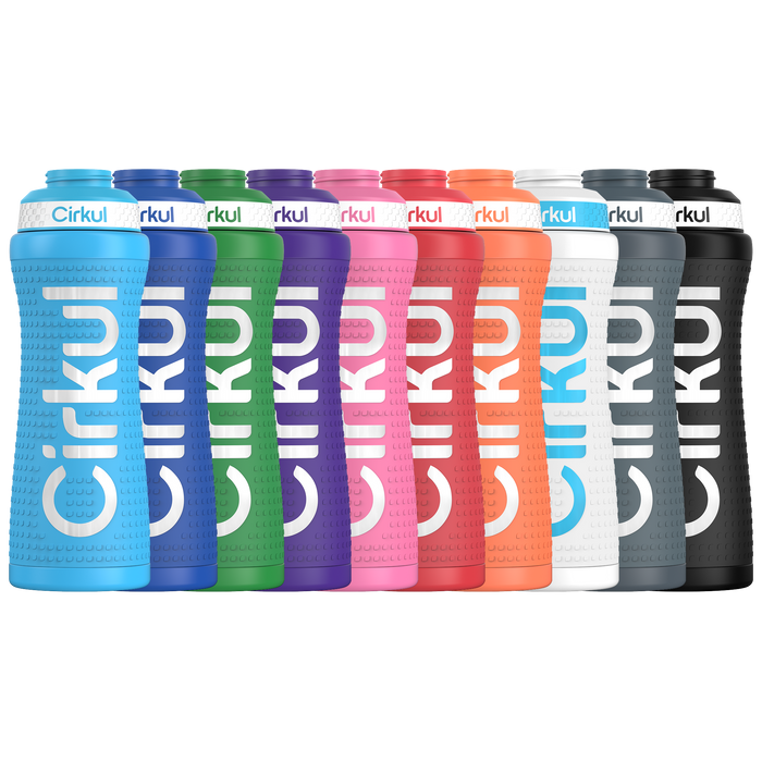 22oz. Grip Stainless Steel Bottle & Sport Lid