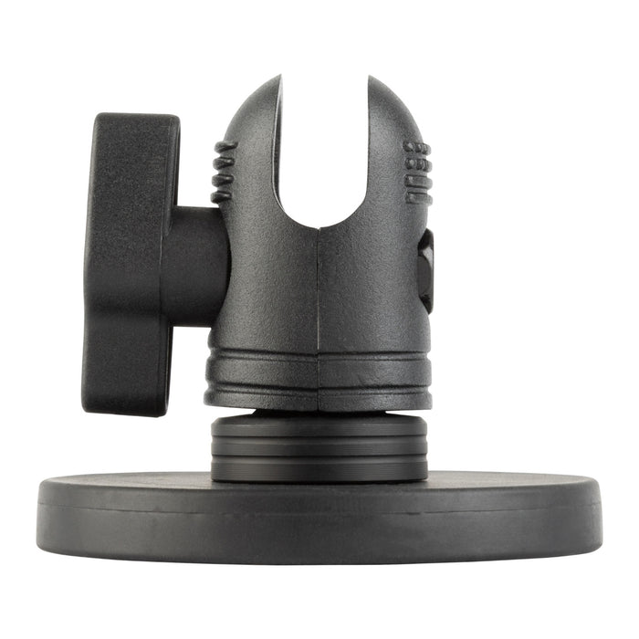 2.6-inch Diameter Round Universal Magnetic Base with 20mm Connector End Nubby Edition