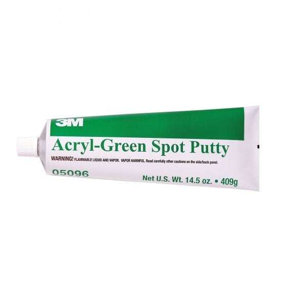 3M™ 05096 Acryl Green Spot Putty, 14.5 oz Tube ---Eagle National Supply