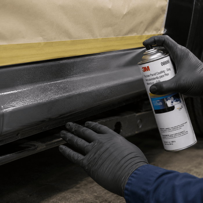 3M™ 08889 Gray Rocker Panel Coating, 23 oz Can -8889 - Eagle National Supply