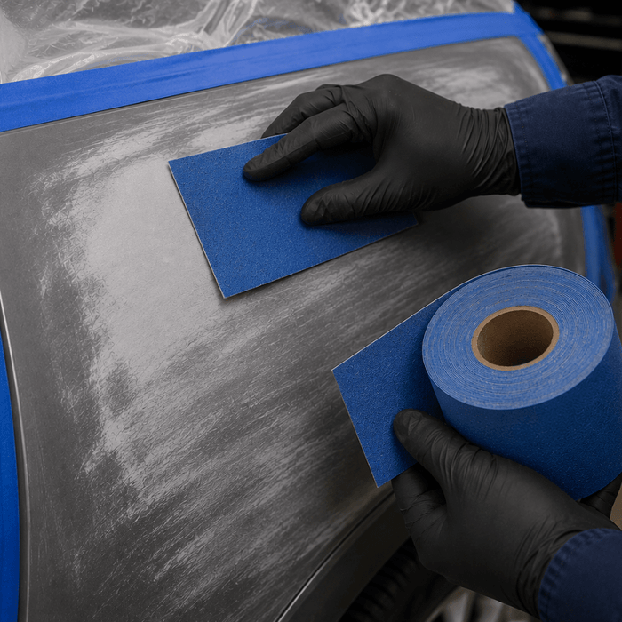 3M™ 36221 180 Grit Blue Abrasive Sheet Roll, 2-3/4 in x 30 yd -36221 - Eagle National Supply