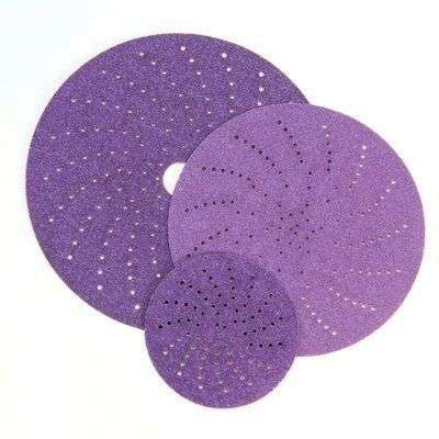 3M Cubitron™ II 220+ Grit 6" Purple Sanding Disc #31481, Box of 50 -31481---Eagle National Supply