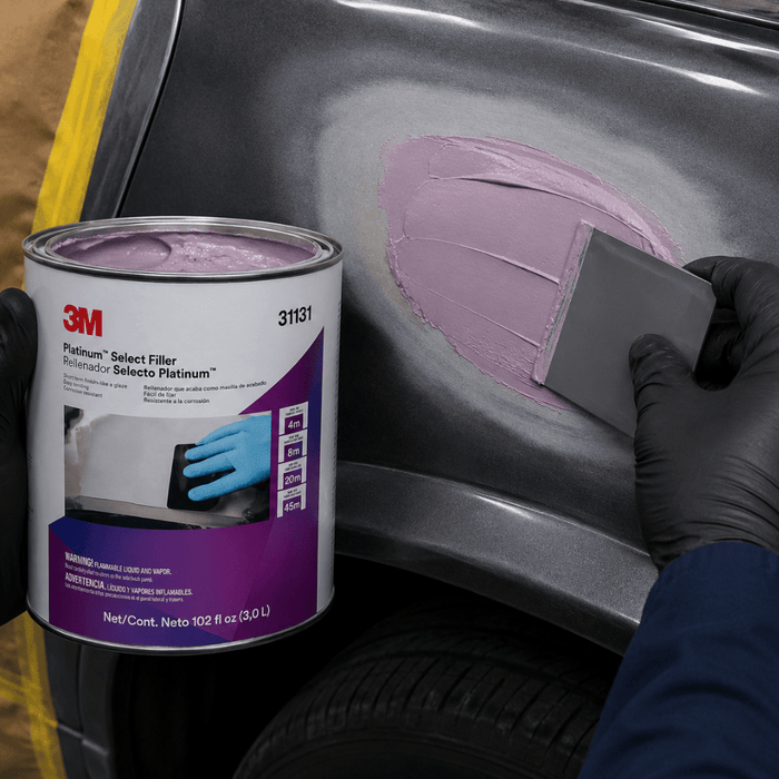 3M™ Platinum™ 31131 Body Filler, 1 gal Can, Lavender -31131 - Eagle National Supply