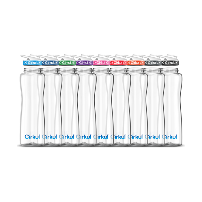 42oz. Plastic Bottle & Comfort Grip Lid