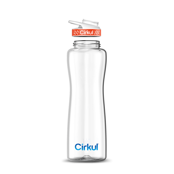42oz. Plastic Bottle & Comfort Grip Lid
