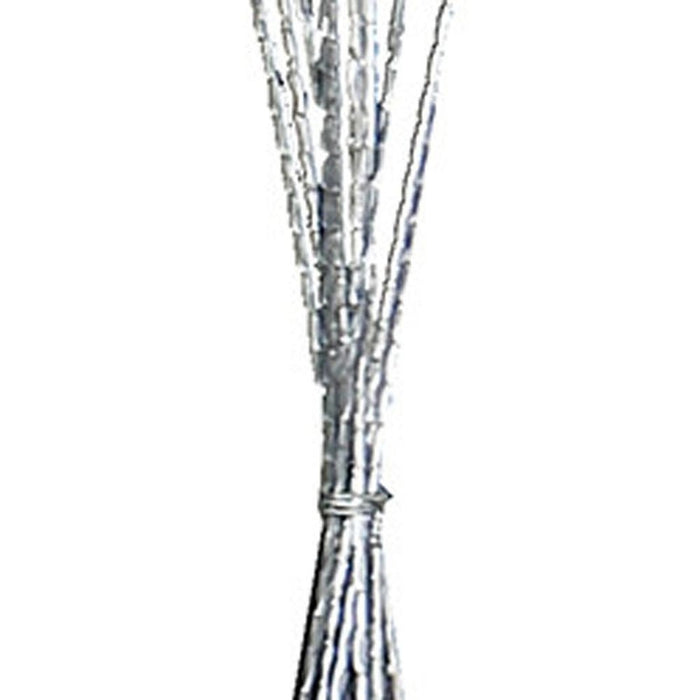 46" Chrome Multi Light LED Novelty Floor Lamp