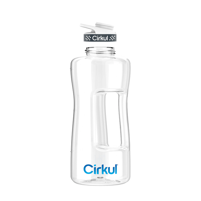62oz. Plastic Bottle & Comfort Grip Lid