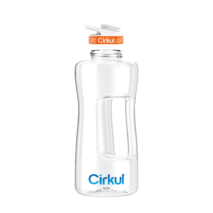 62oz. Plastic Bottle & Comfort Grip Lid