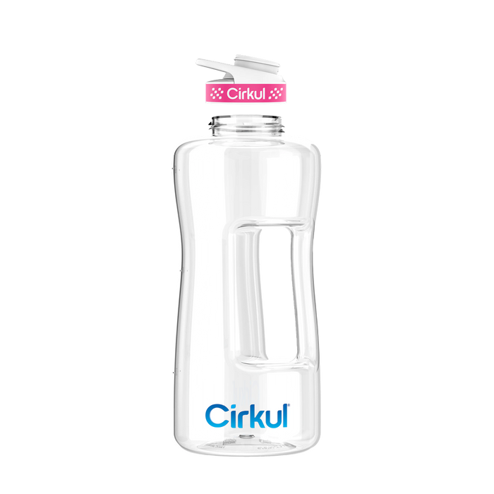 62oz. Plastic Bottle & Comfort Grip Lid