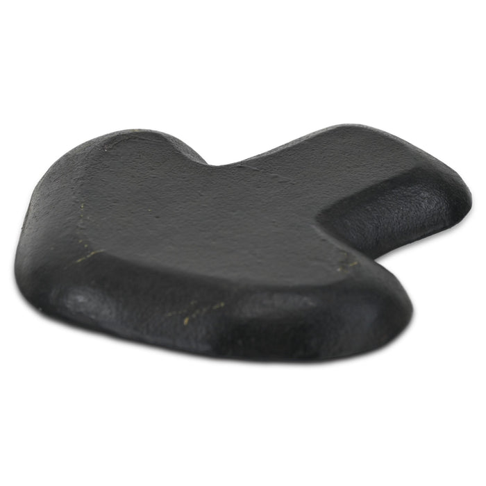 7" Black And Gold Cast Iron Handmade Mushroom Trinket Tray