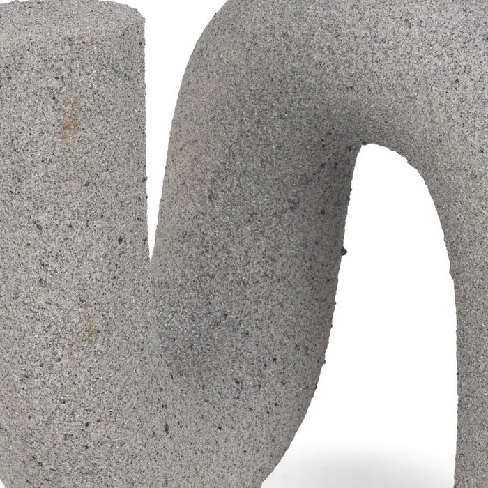 7" Gray Resin Decorative Wall Sculpture