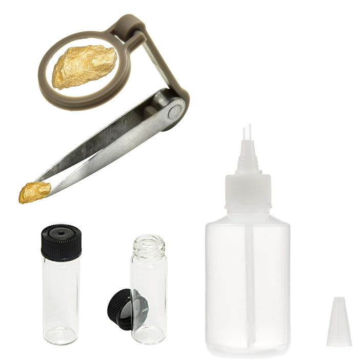 8 Piece Gold Pan Kit with Backpack