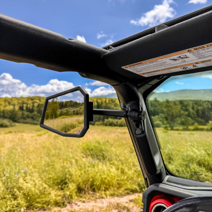 A-Pillar Doors Off Side Mirrors for 2018-2023 Jeep Wrangler JL & 2020-2023 Jeep Gladiator - Pair of 2