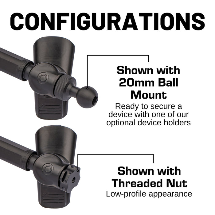 A-Pillar Doors Off Side Mirrors for 2024+ Jeep Wrangler JL & 2024+ Jeep Gladiator - Pair of 2