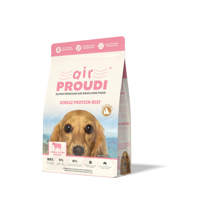AirProudi Air Dried Dog Food Beef 1kg