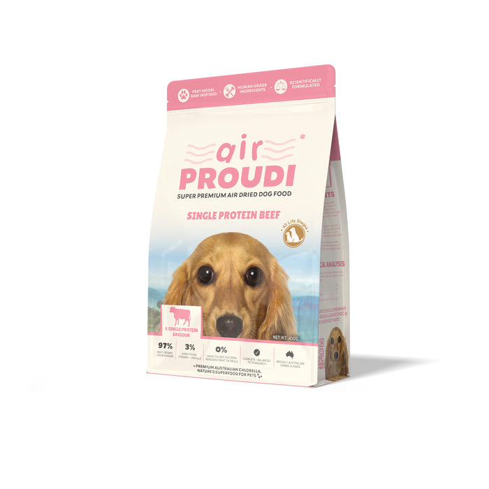 AirProudi Air Dried Dog Food Beef 400g