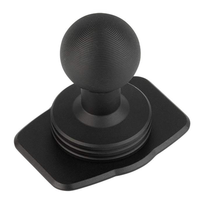 Aluminum Dual T-Tab Adapter with 20mm Ball Mount Compatible with Dual-Slotted Devices