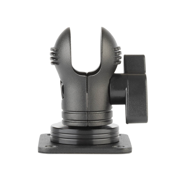 AMPS Compatible Mounting Plate with 1 inch Connector End Nubby Edition