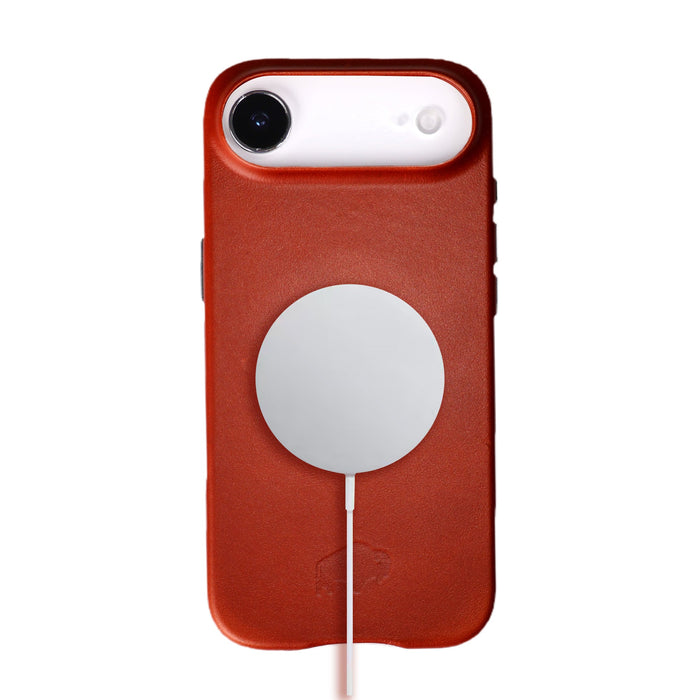 Arden Leather iPhone Air MagSafe Case, Burnished Tan - BlackBrook Case