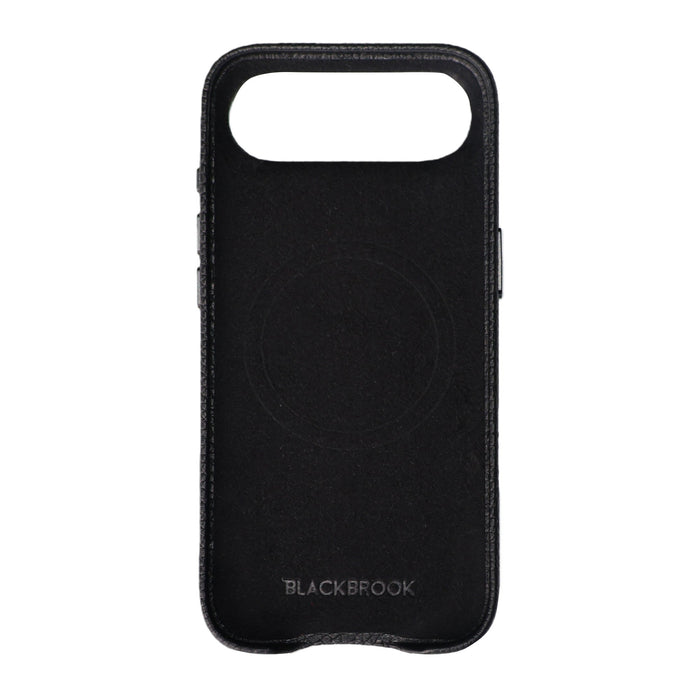 Arden Leather iPhone Air MagSafe Case, Pebble Black - BlackBrook Case