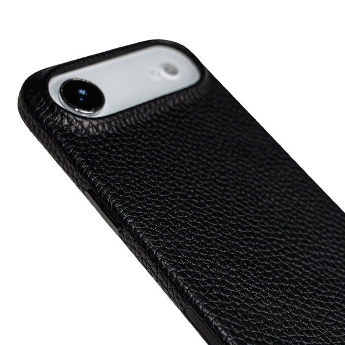 Arden Leather iPhone Air MagSafe Case, Pebble Black - BlackBrook Case