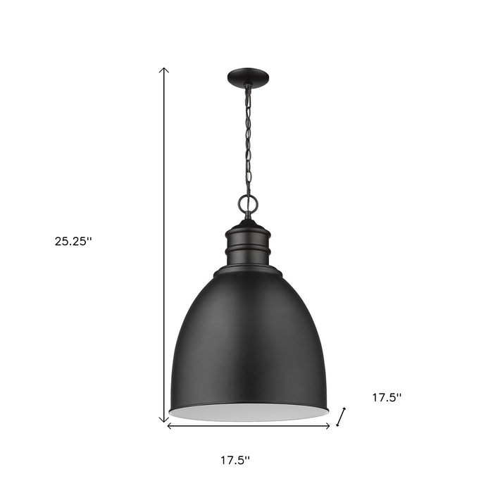 Black Metal Dimmable Ceiling Light With Black Shades