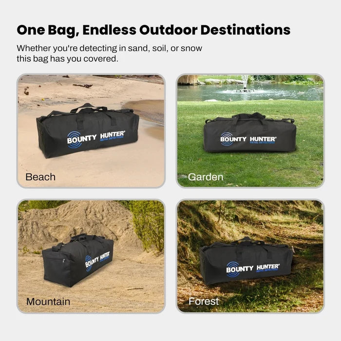 Bounty Hunter Deluxe Metal Detector Carry Bag