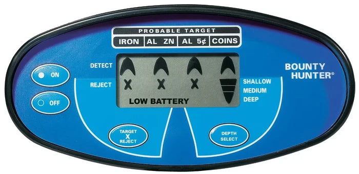 Bounty Hunter QSI Quick Silver Metal Detector With Auto Ground Balance