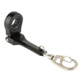 Bulletpoint 10mm Flex Head Ratcheting Socket Wrench Keychain with Carabiner
