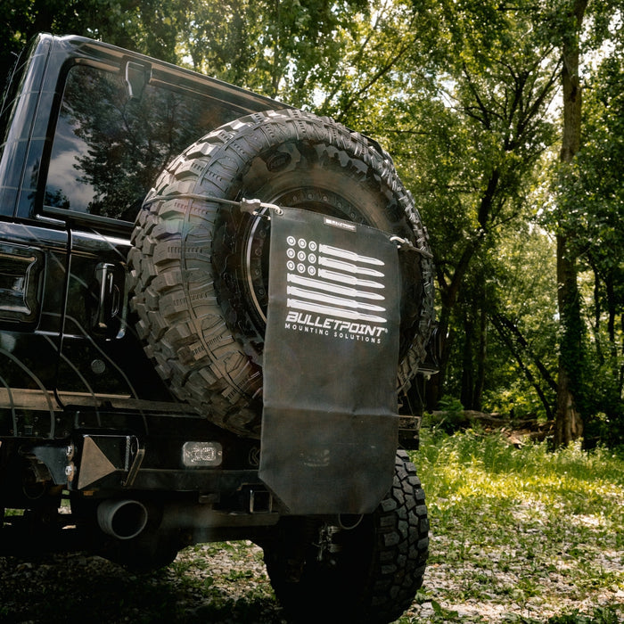 Bulletpoint Spare Tire Hanging Mesh Bag with Dual Carabiner Bungee Cord