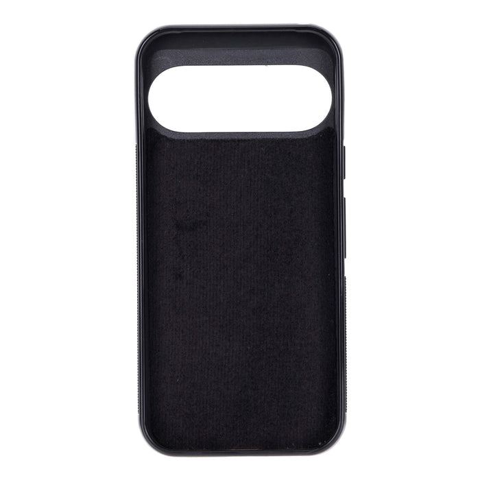 Carter Leather Pixel 10 Detachable Wallet Case, Pebble Black - BlackBrook Case