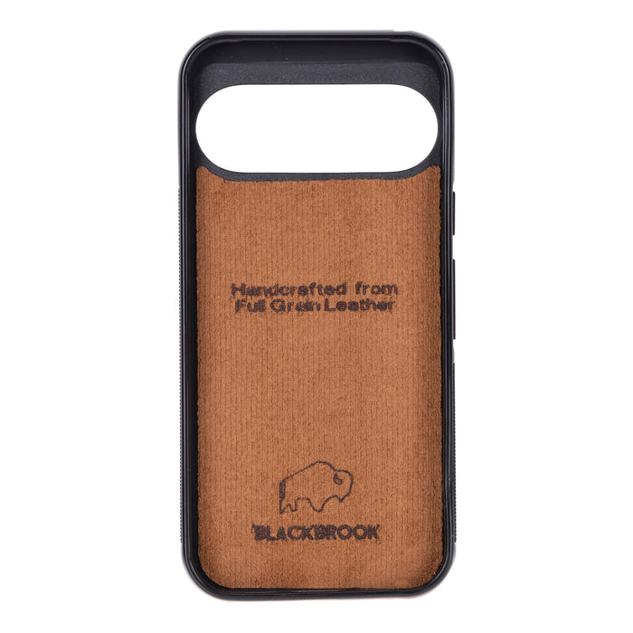 Carter Leather Pixel 10 Detachable Wallet Case, Burnished Tan - BlackBrook Case