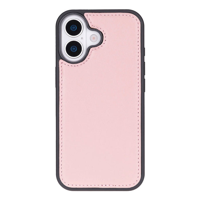 Carter Detachable Leather iPhone 17 Wallet Case, Pink - BlackBrook Case