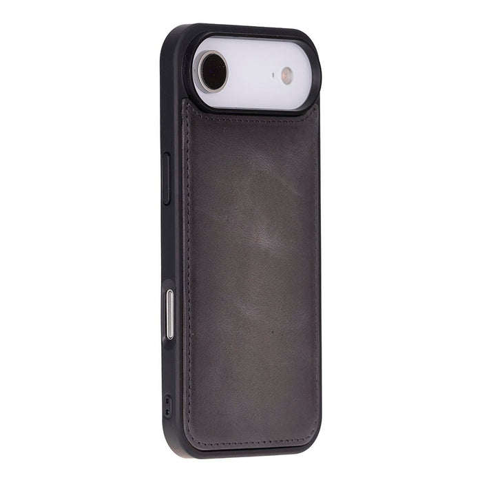 Carter Detachable Leather iPhone Air Wallet Case, Gray - BlackBrook Case