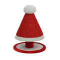 Cattitude Christmas Cat Scratcher Santa Hat ***-Habitat Pet Supplies