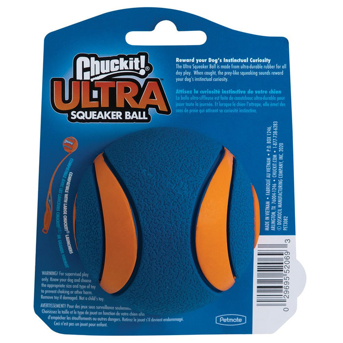 Chuckit Ultra Squeaker Ball Large Dog Toy