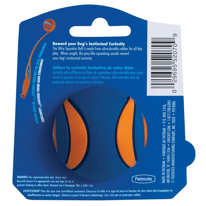 Chuckit Ultra Squeaker Ball Small Dog Toy