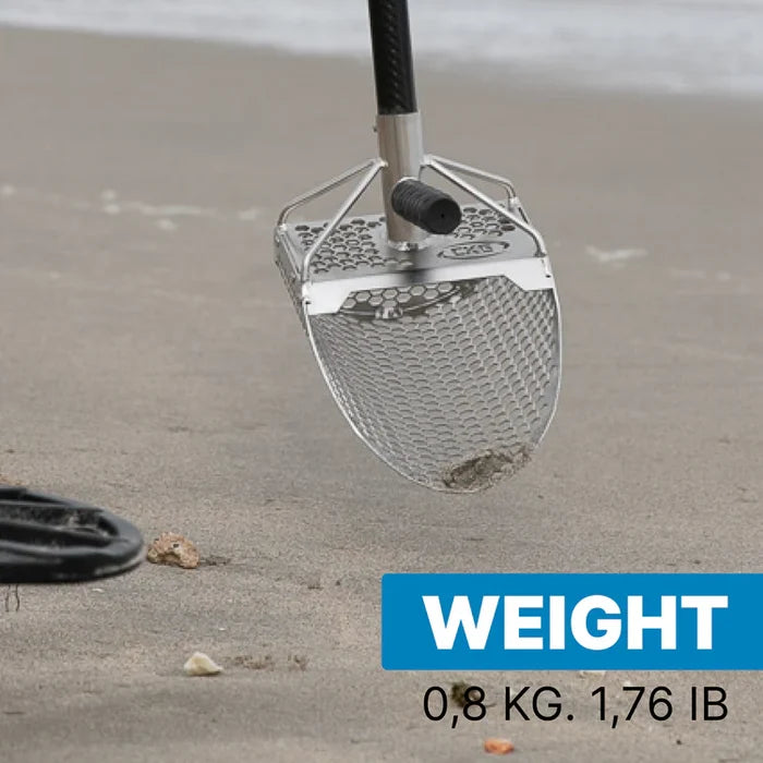 CKG 11x7" Sand Scoop - Stainless Steel