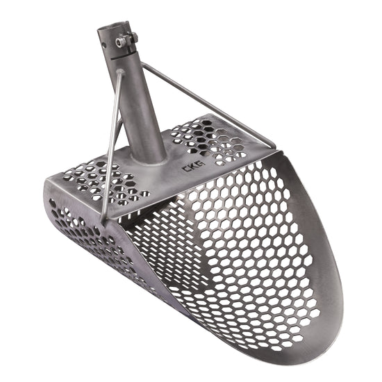 CKG 11x9 Pro Sand Scoop - Stainless Steel